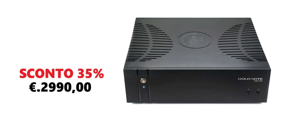 Foto di GOLD NOTE TUBE 1006 STADIO D'USCITA VALVOLE