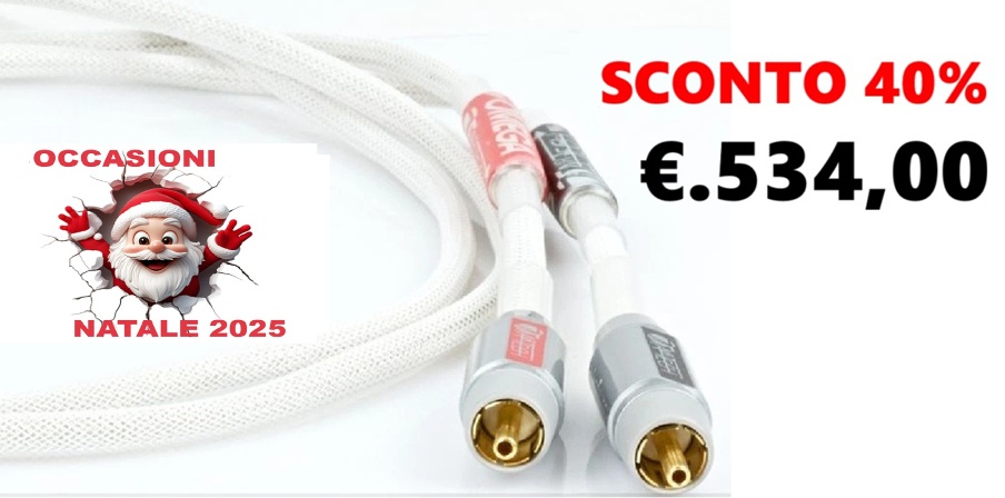 Foto di AUDIO ANALOGUE OMEGA2 RCA 1 metro coppia cavi