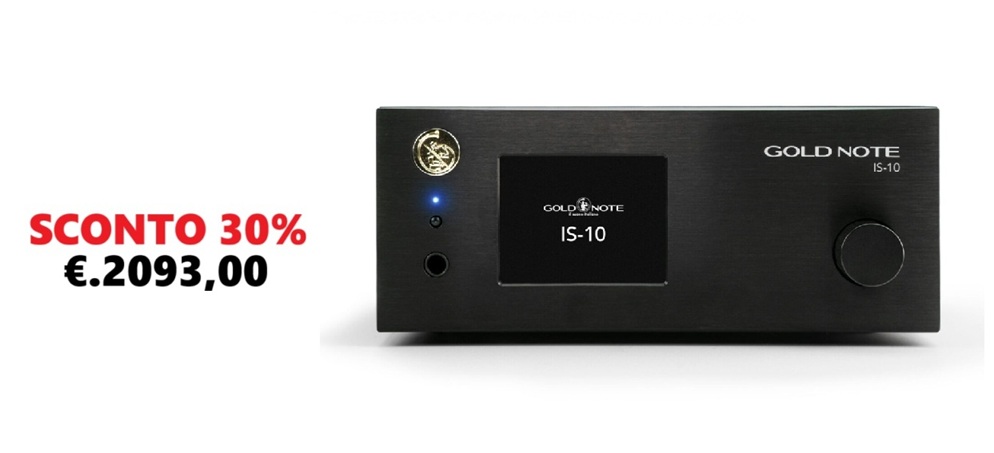 Foto di GOLD NOTE IS 10 AMPLIFICATORE ALL-IN-ONE DAC