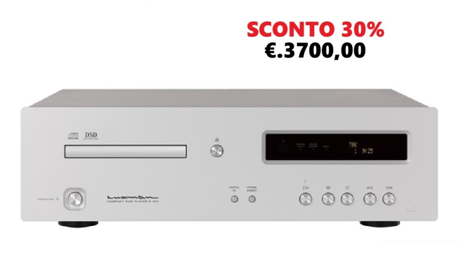 Foto di LUXMAN D-03X NEW LETTORE CD DAC MQA