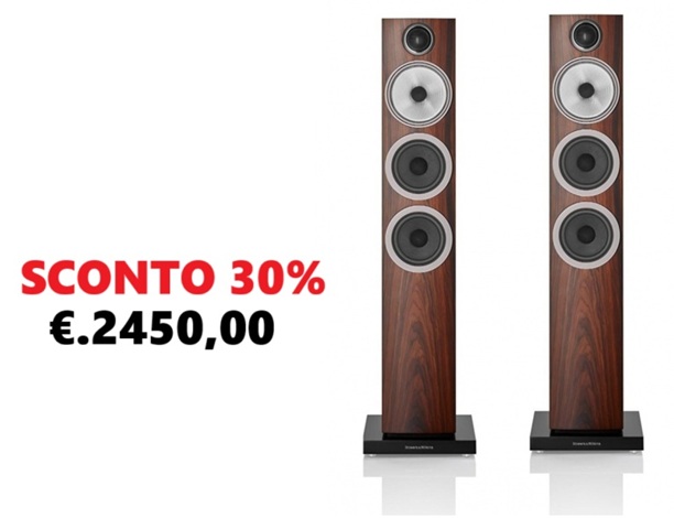 Foto di B&W 704 S 3 MOCHA DIFFUSORI DA PAVIMENTO