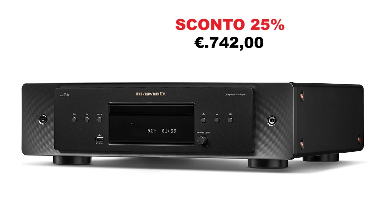 Foto di MARANTZ CD 60 LETTORE CD DAC ESS USB
