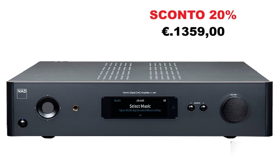 Foto di NAD C 389 AMPLIFICATORE DAC IBRIDO IN